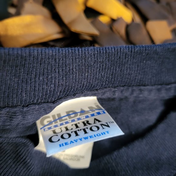 Vintage Queensryche Logo Double-Sided T Shirt Men's Medium Blue - Picture 4 of 5